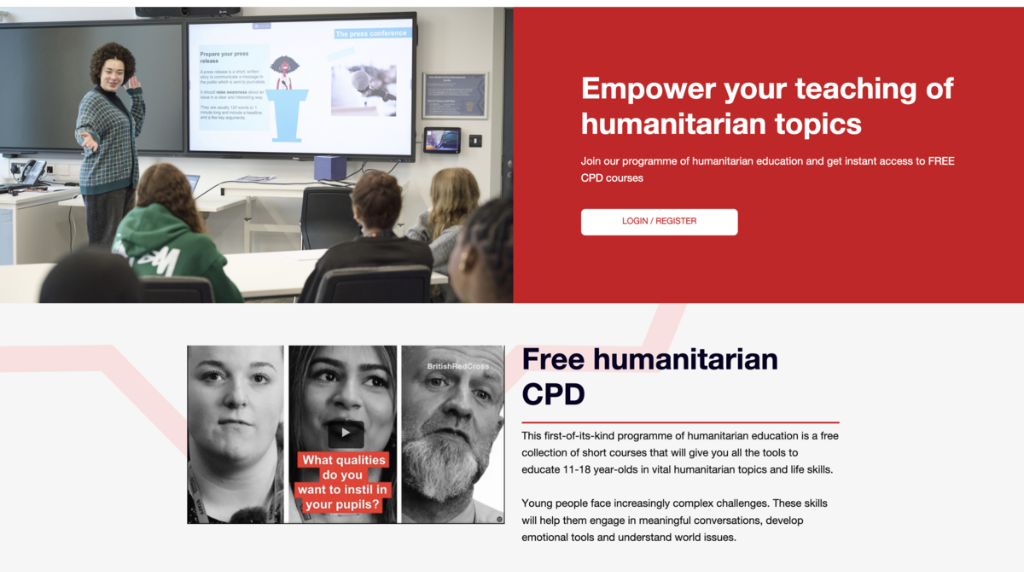 Humankind Portal Homepage