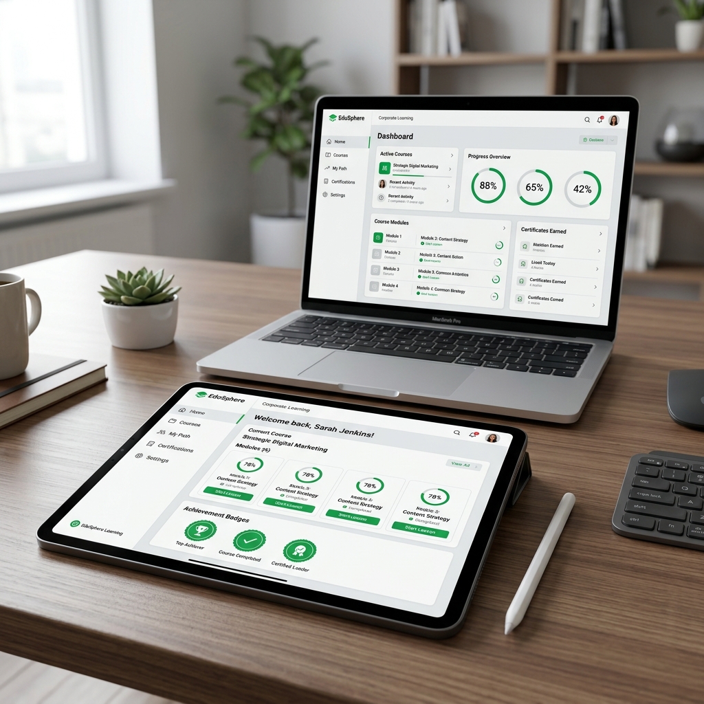 Live Demo E-Learning Simulation